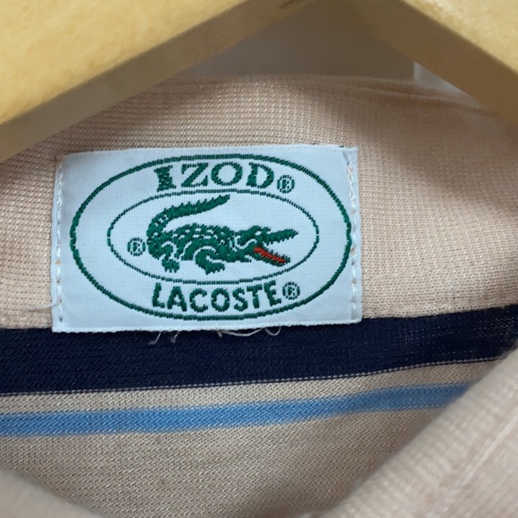 Vintage 80s Lacoste/Izod polo shirt - Picture 3 of 4
